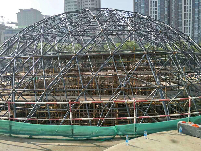东台球形网架钢结构施工